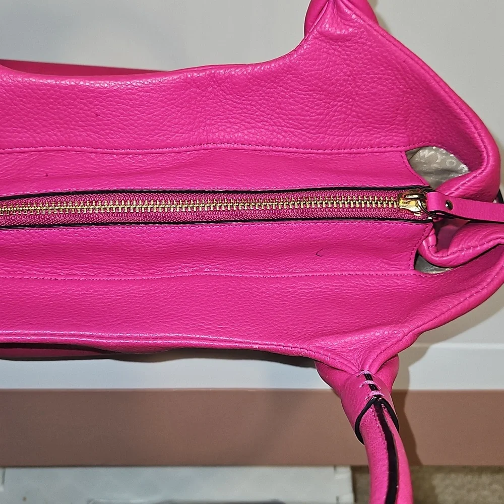 Kate Spade Hot Pink Leather Handbag